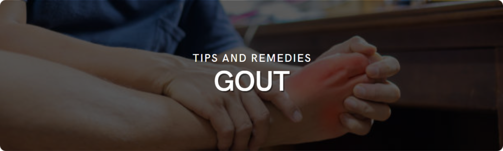 gout tips and remedies